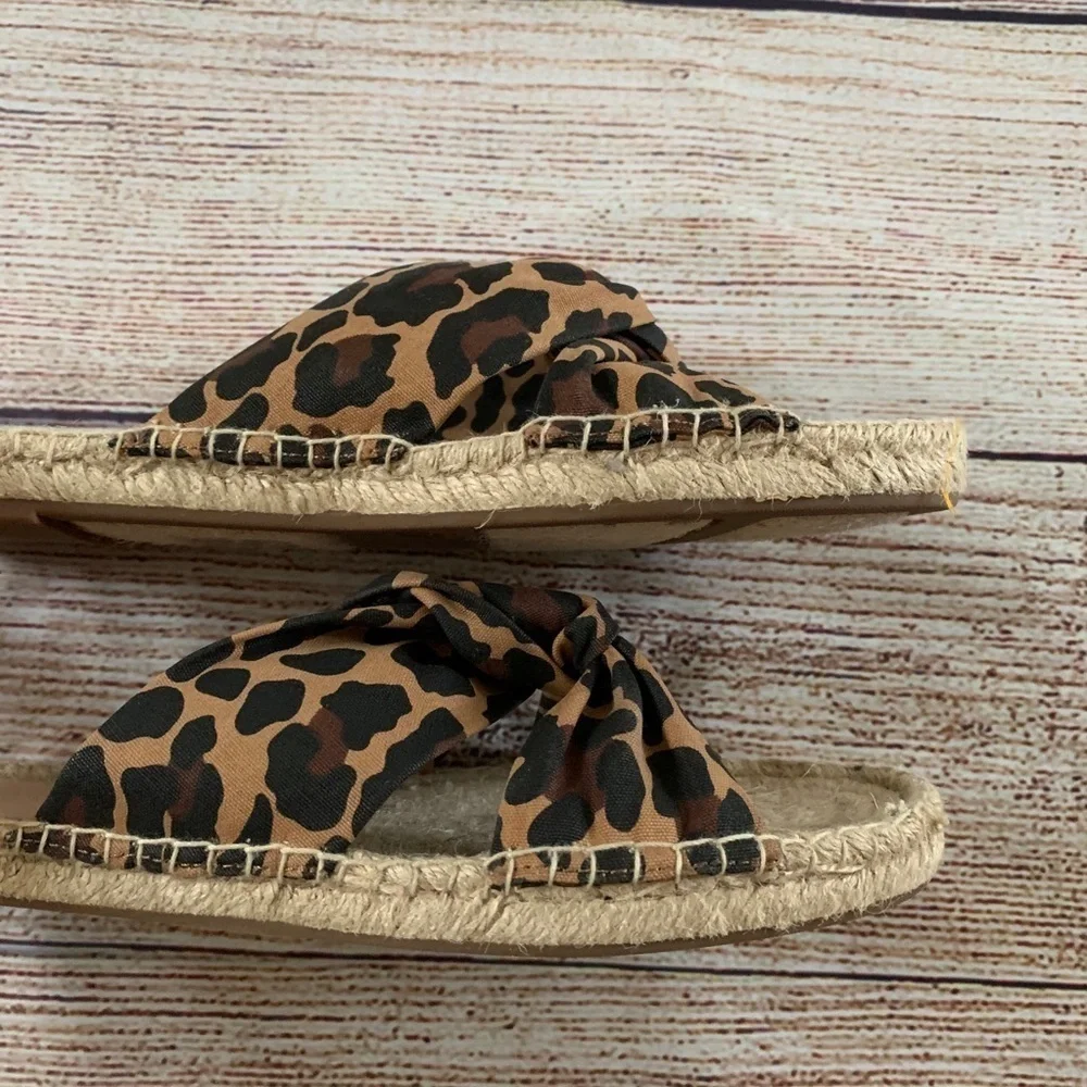 J. Crew crew leopard